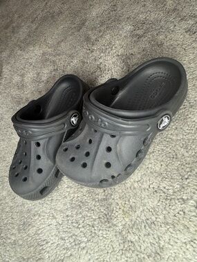 CROCS Kids Black Classic Clog Sandals